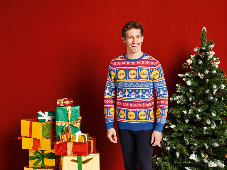 Pełny ekran: LIVERGY® Sweter świąteczny męski z kolekcji LIDL - zdjęcie 5