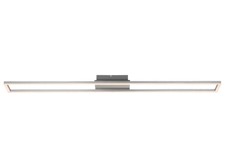 Nowoczesna srebrna lampa liniowa LED o minimalistycznym designie
