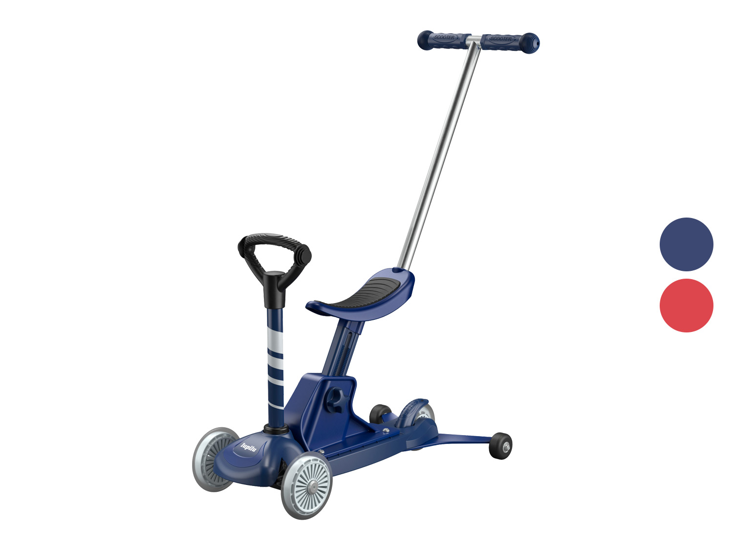 lupilu® Hulajnoga trójkołowa 4w1 dla dzieci