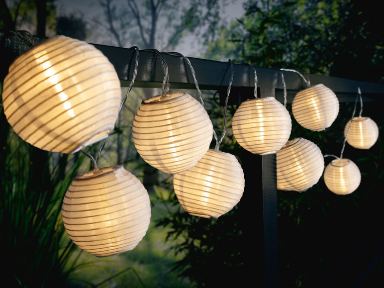 Pełny ekran: LIVARNO home Girlanda ogrodowa solarna LED, 1 sztuka - zdjęcie 7