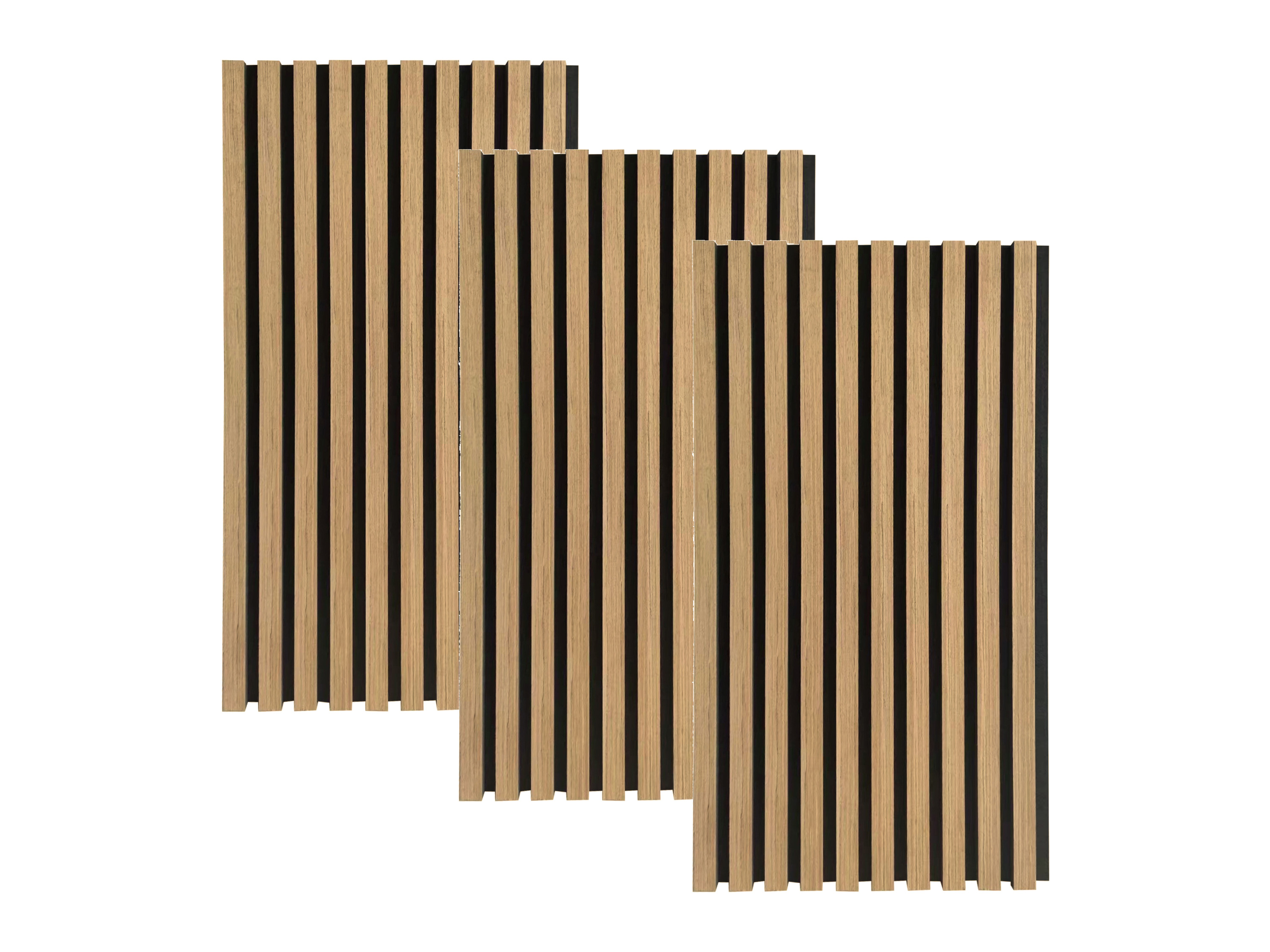 HOME DELUXE Panel akustyczny SONIC (3 x 80 x 40 cm, Dąb olejowany)