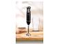 Blender ręczny SilverCrest 600 W na drewnianej powierzchni.