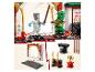 Zestaw LEGO Ninjago z dwiema minifigurkami ninja walczącymi i akcesoriami.