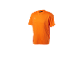 Pomarańczowy T-shirt Craft z krótkim rękawem.