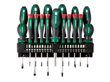 PARKSIDE® Zestaw śrubokrętów i bitów, 37 elementów