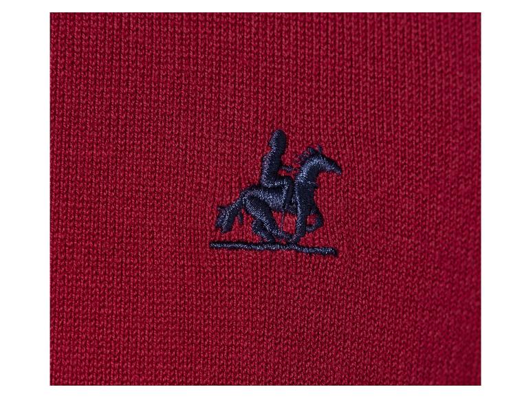 Sweter męski z wiskozą U.S. GRAND POLO