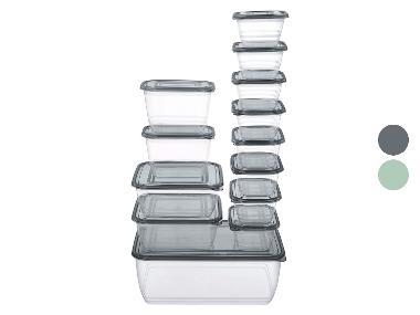 SILVERCREST® Zestaw pojemników na żywność, 13 sztuk