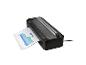 Czarny laminator TRONIC z papierem przedstawiającym wykres.