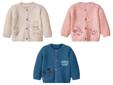 Sweter rozpinany niemowlęcy z biobawełny