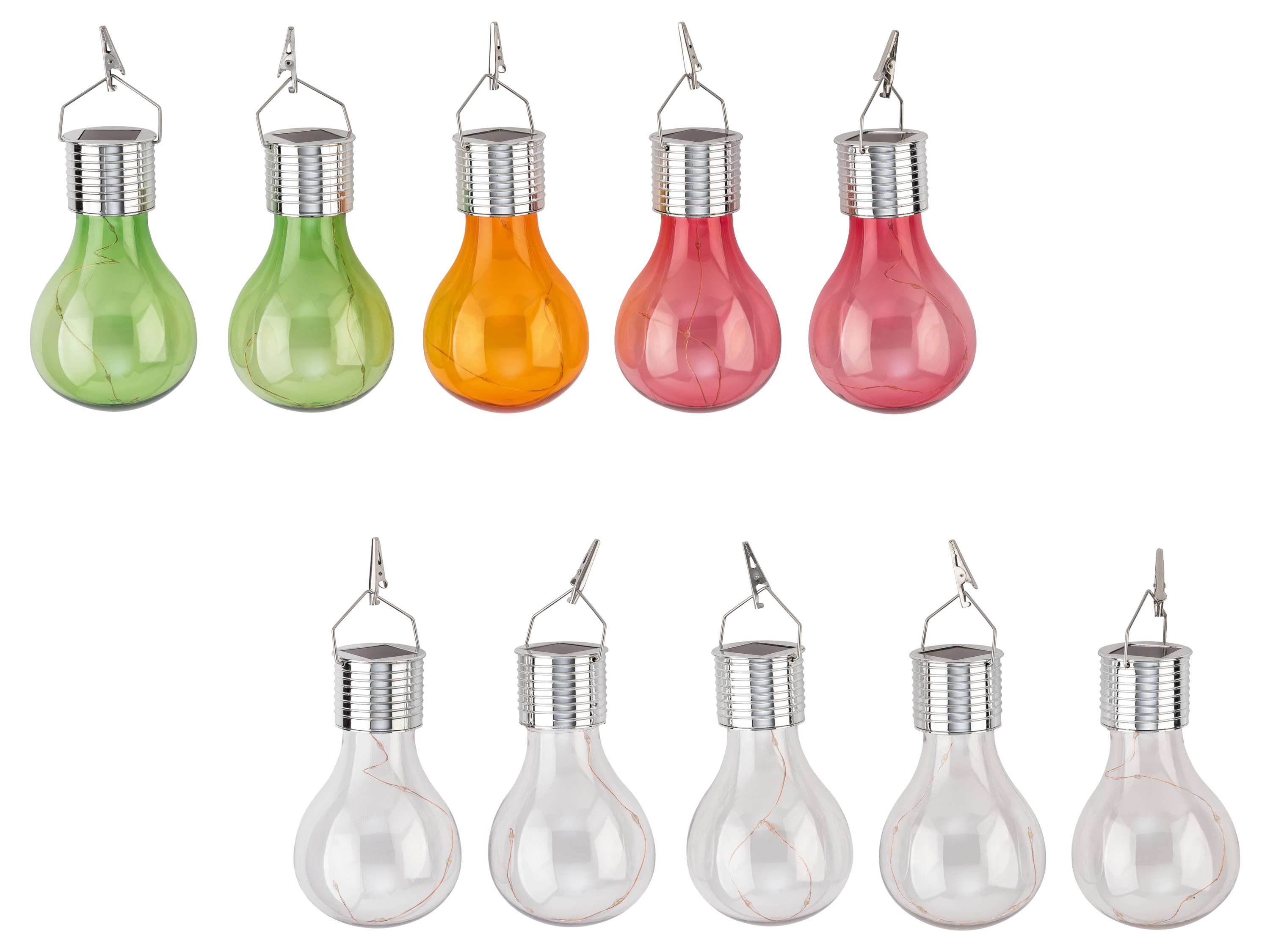 LIVARNO® Żarówki solarne LED, 5 sztuk