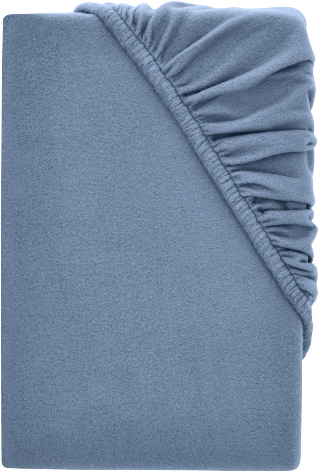 LIVARNO® Prześcieradło z gumką z polaru, 90-100 x 200 cm (Niebieski)