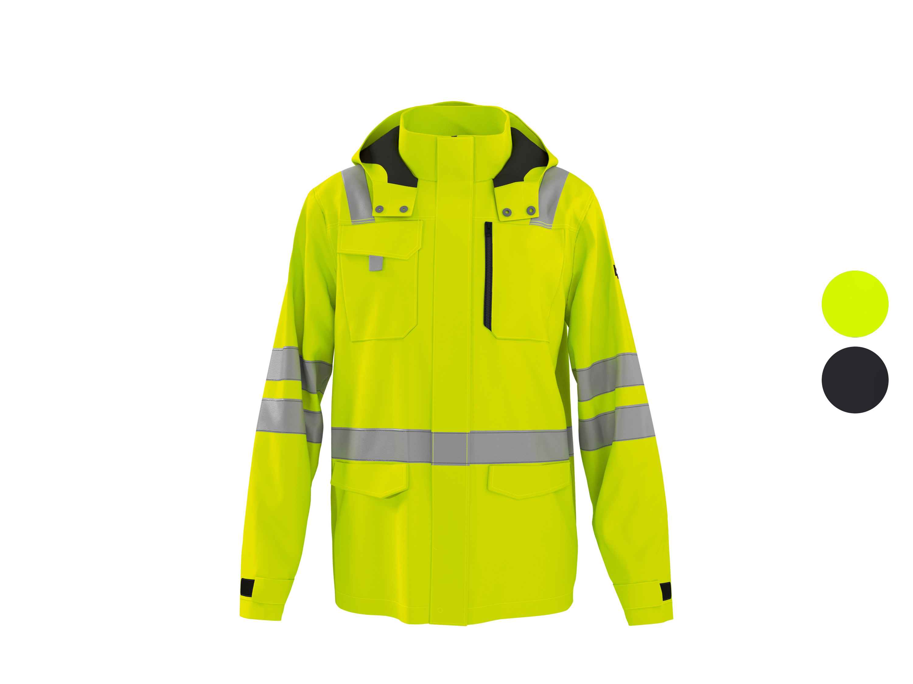 PARKSIDE PERFORMANCE® Kurtka softshell męska odblaskowa