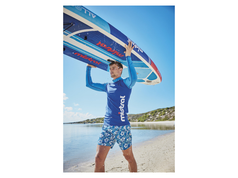 Pełny ekran: Mistral Koszulka męska do pływania UV z zamkiem błyskawicznym, długi rękaw - zdjęcie 7