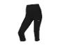 Czarne ¾ legginsy sportowe.
