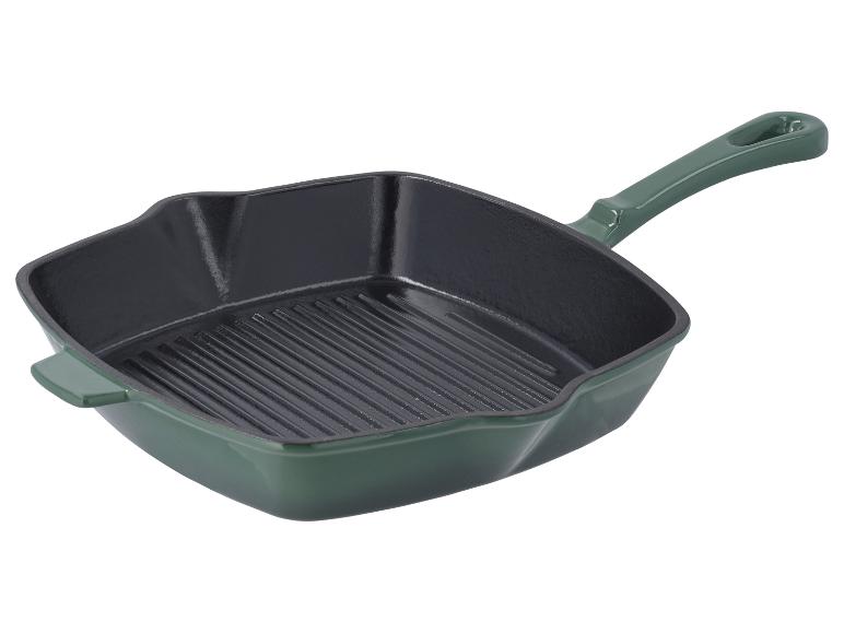 Patelnia żeliwna grillowa, 24 cm