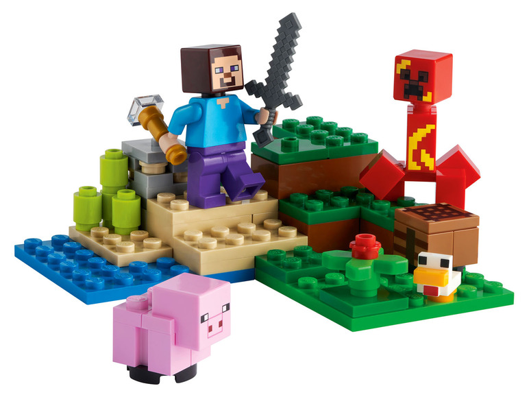Pełny ekran: Lego Minecraft Zestaw klocków Minecraft 21177 Zasadzka Creepera - zdjęcie 5