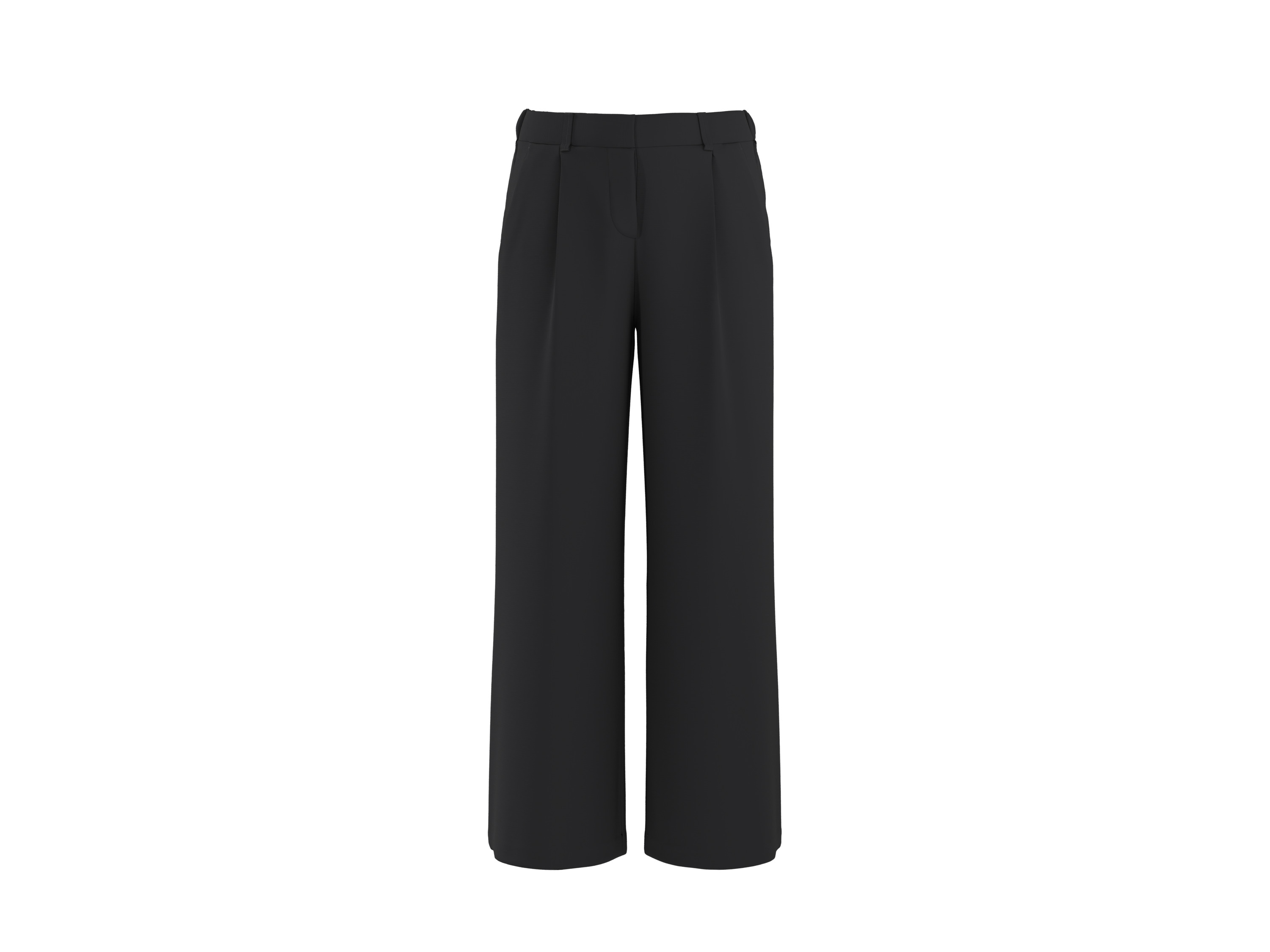 ESMARA® Spodnie damskie z szerokimi nogawkami  (Czarny, XS (32/34))
