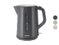 Czajnik SilverCrest w kolorze szarym, dostępny również w innych kolorach.