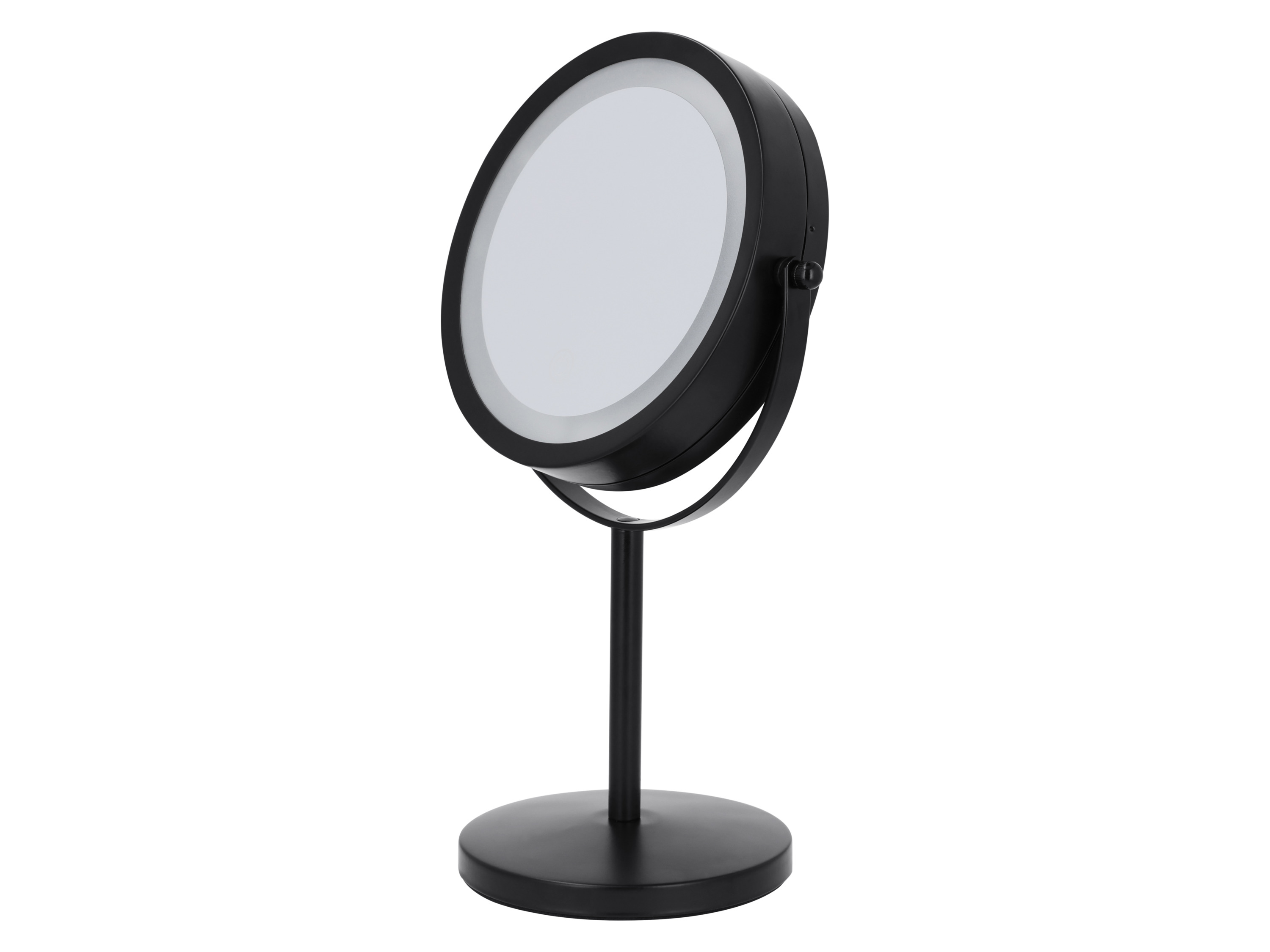 CIEN Lusterko do makijażu podświetlane, ⌀ 13 cm (czarny)