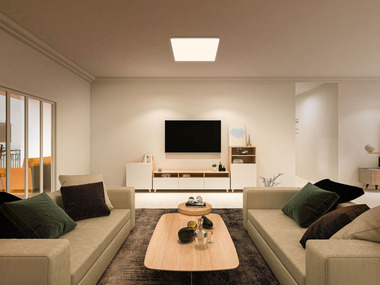 LIVARNO home Panel sufitowy LED, z pilotem, regulacja natężenia światła