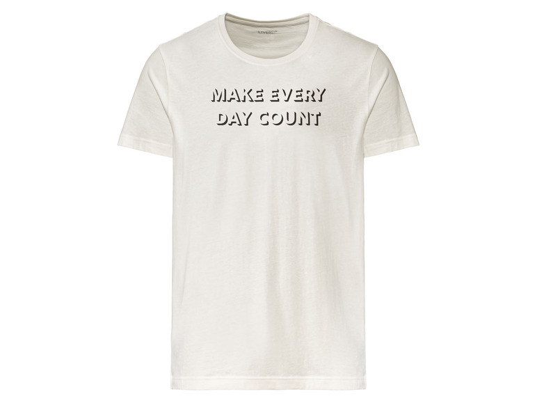 Pełny ekran: LIVERGY® T-shirt męski z bawełny, 2 sztuki - zdjęcie 3