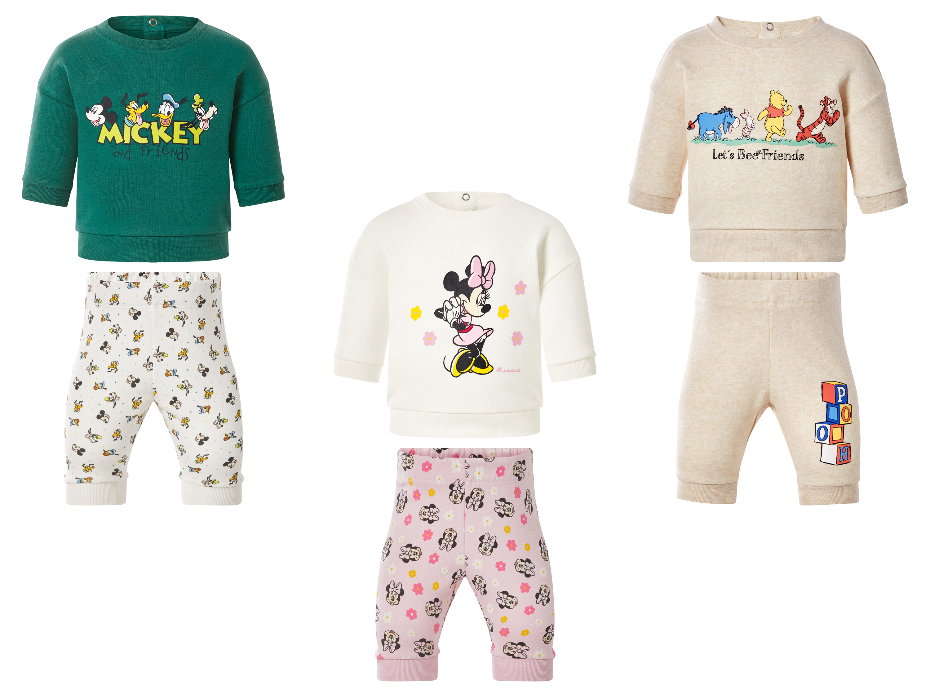LUPILU® Dres niemowlęcy, 2-częściowy
