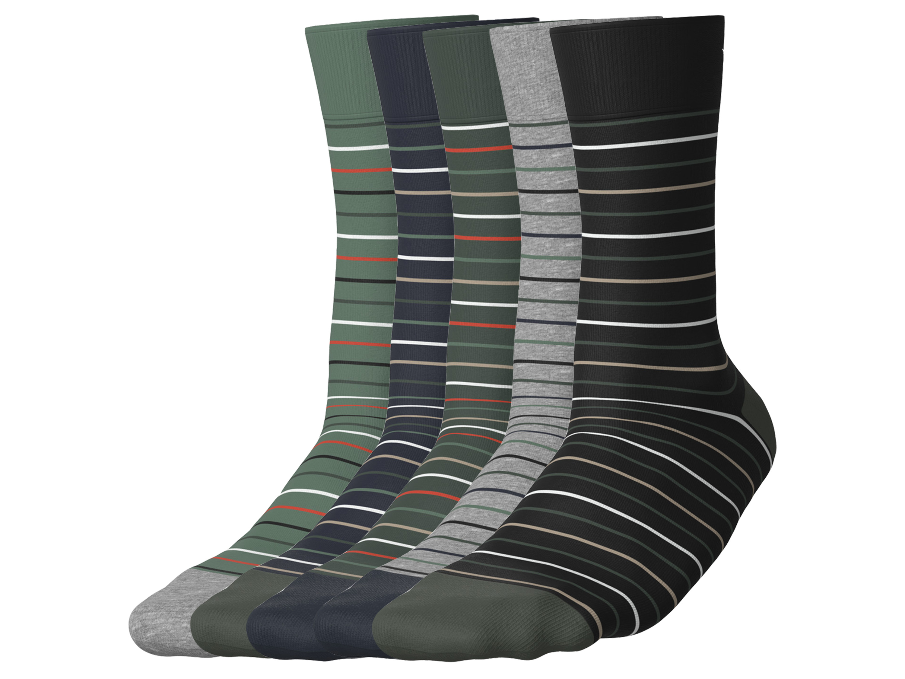 esmara Men Skarpetki męskie z biobawełną, 5 par 