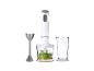 Blender ręczny SilverCrest z nasadką i miarką, przygotowujący pesto