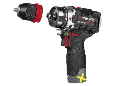 PARKSIDE PERFORMANCE® Akumulatorowa wiertarkowkrętarka udarowa 12 V, PBSPA 12 A1 (bez akumulatora i ładowarki)
