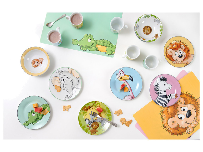 Pełny ekran: Ritzenhoff & Breker Zastawa stołowa komplet 3 naczyń dla dzieci z porcelany - zdjęcie 3