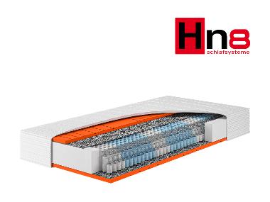 HN8 SCHLAFSYSTEME Materac kieszeniowy XXL Dynamic XXL z 7 strefami, do 200 kg.