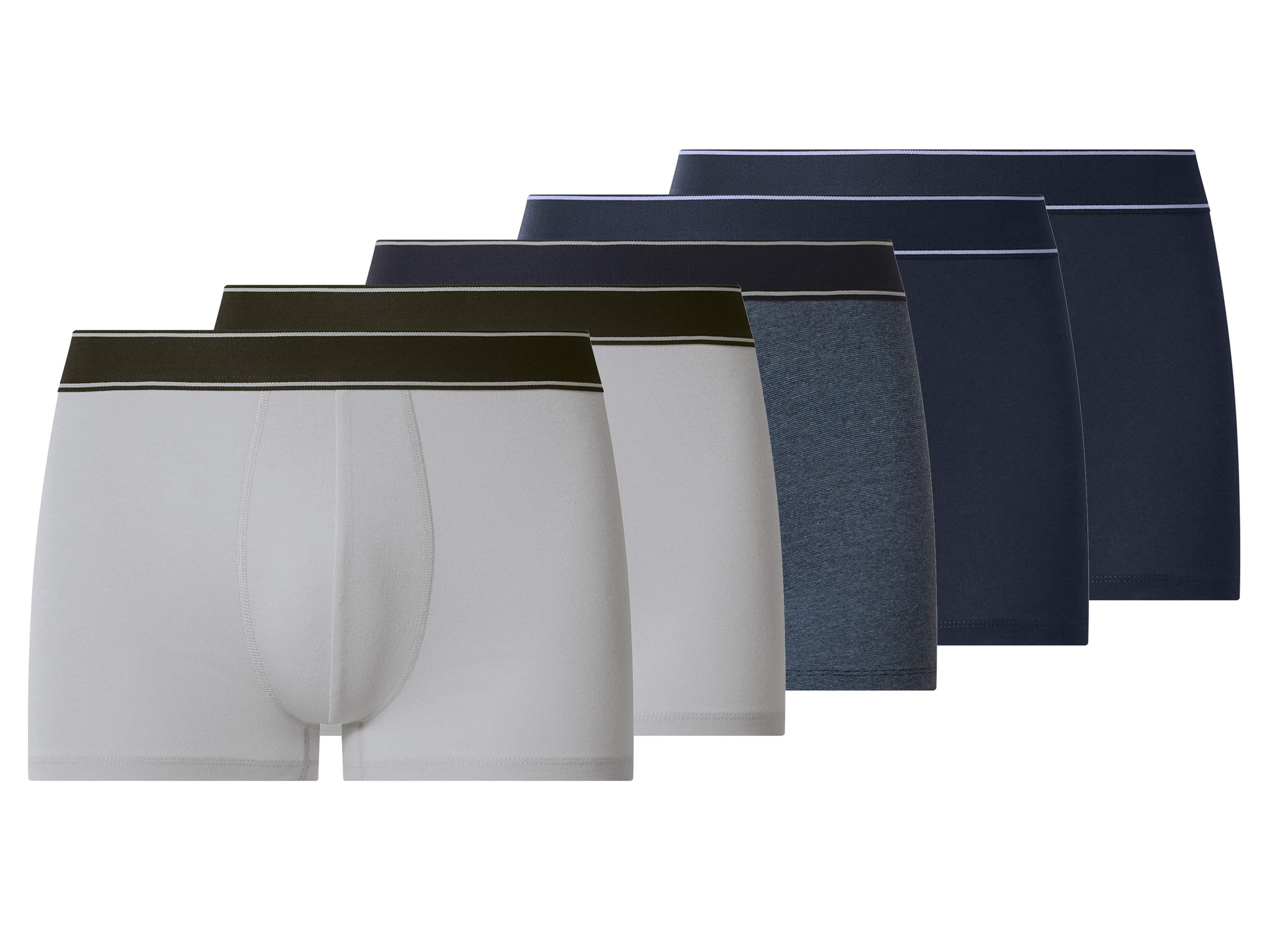 esmara Men Bokserki męskie z bawełną, 5 par 