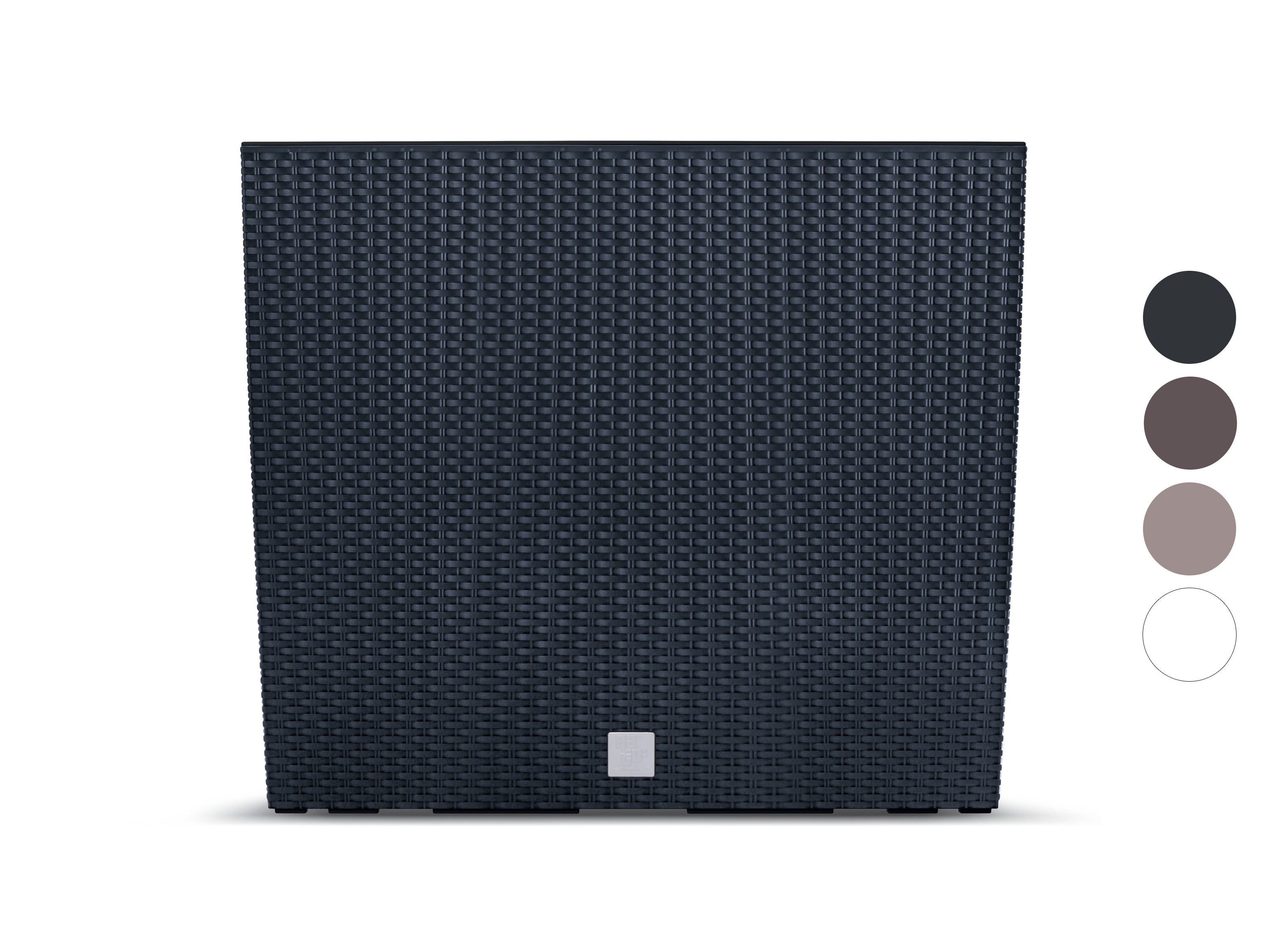 PROSPERPLAST Doniczka »RATO CASE«, 580x180x498 mm, w imitacji rattanu.