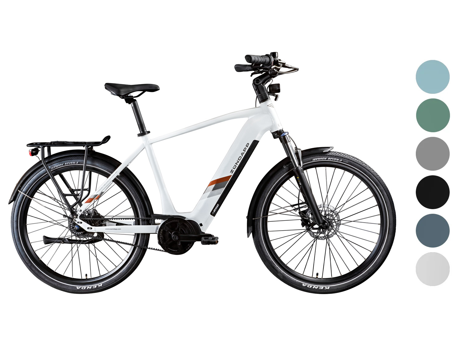 ZÜNDAPP Rower elektryczny X850, pasek napędowy Gates Carbon.