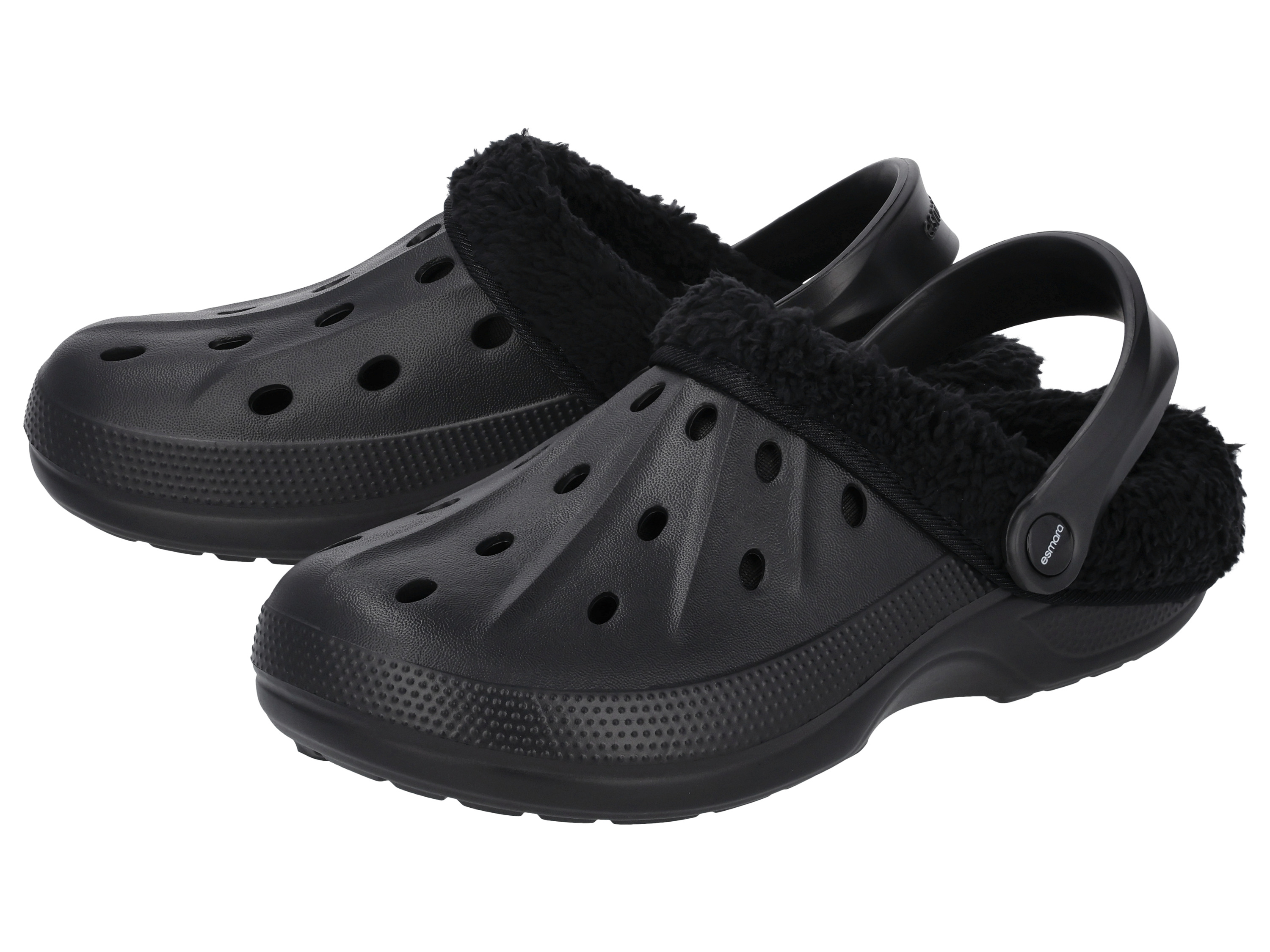 ESMARA® Chodaki damskie (Czarny, 41)