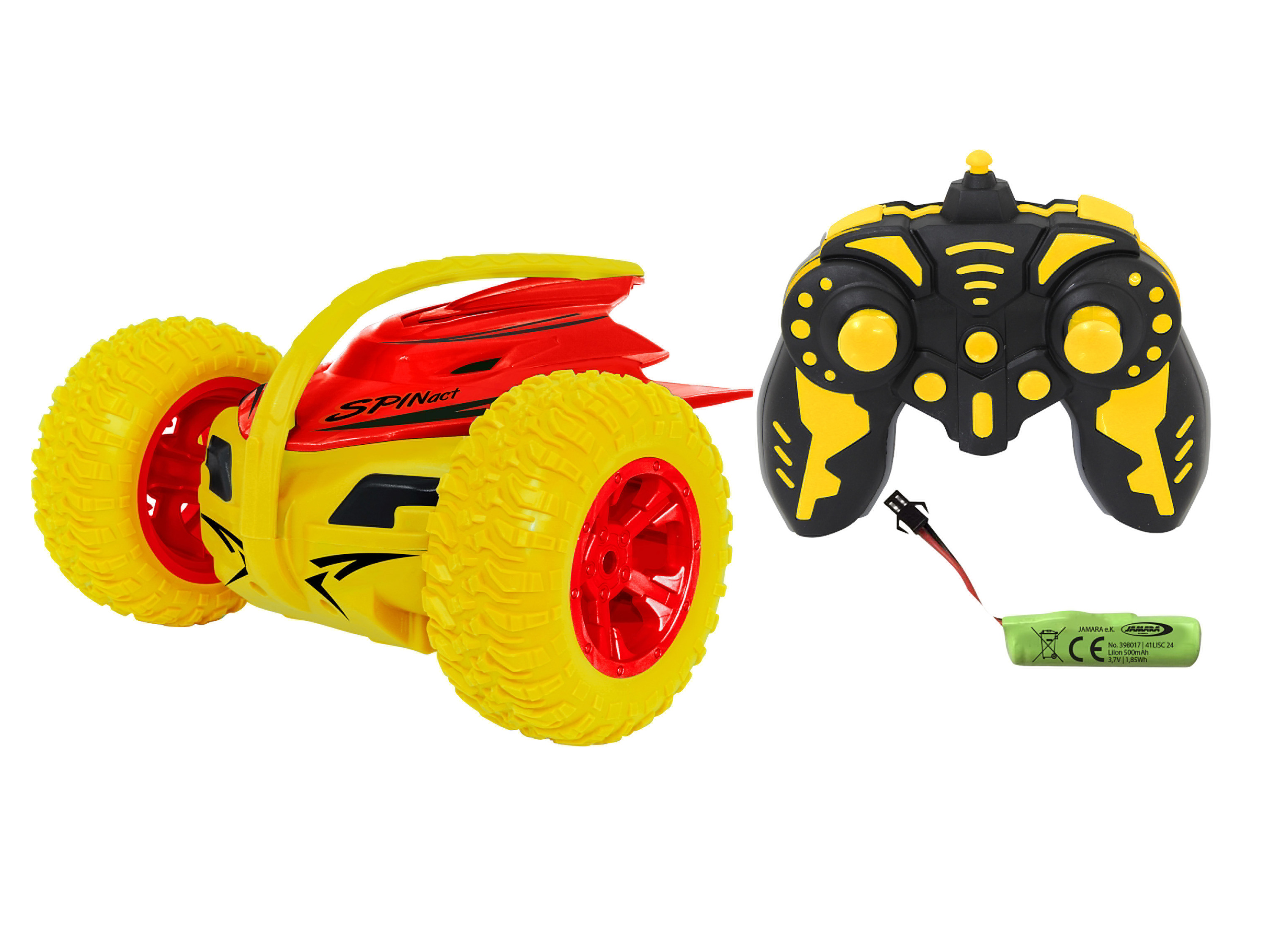 JAMARA Samochody kaskaderskie zdalnie sterowane (RC SPINact 2,4 GHz)
