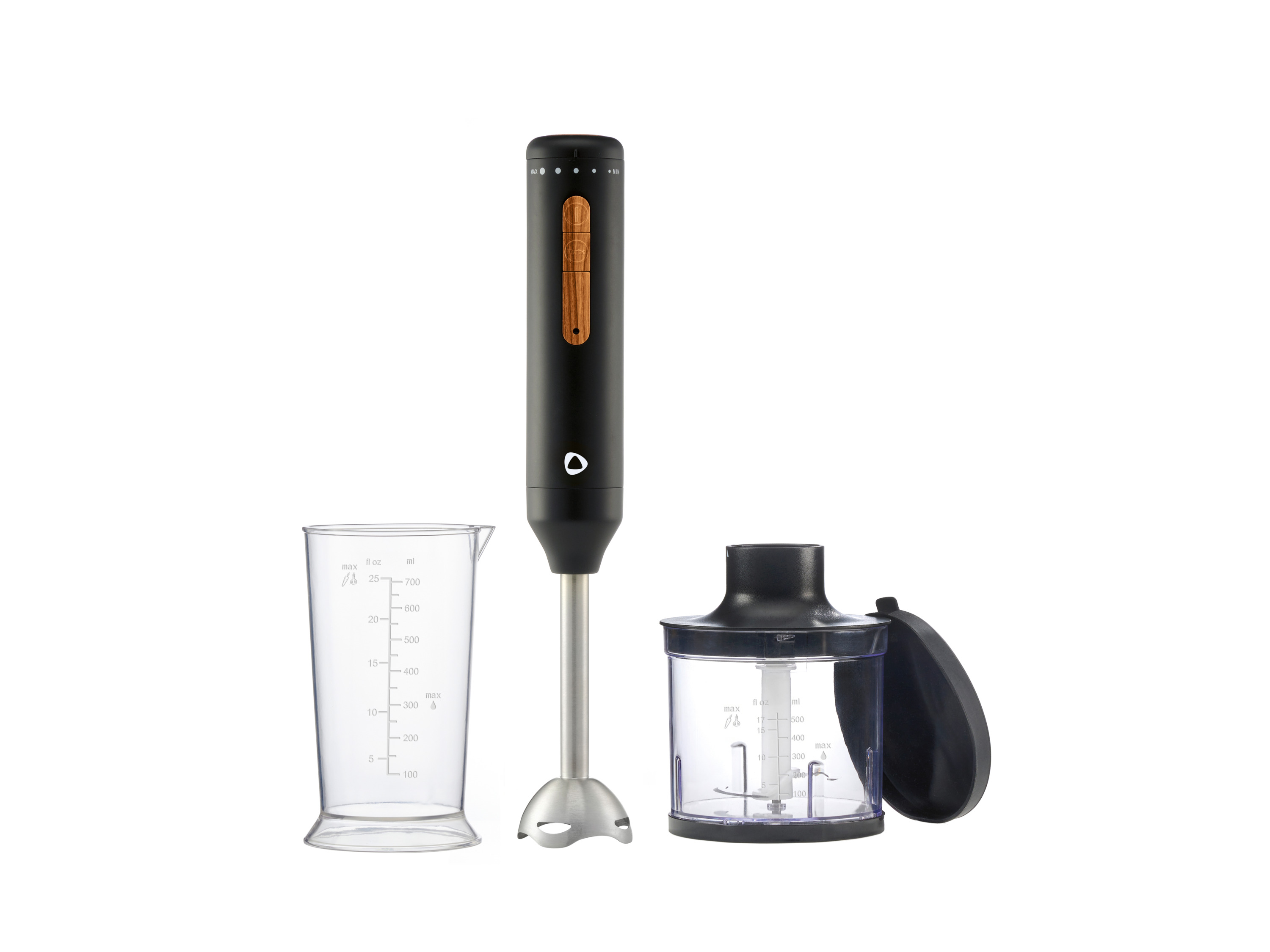 SILVERCREST® Blender ręczny z rozdrabniaczem, 600 W (Czarny)
