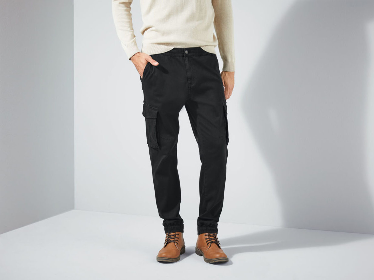 LIVERGY® Spodnie cargo męskie LIDL.PL