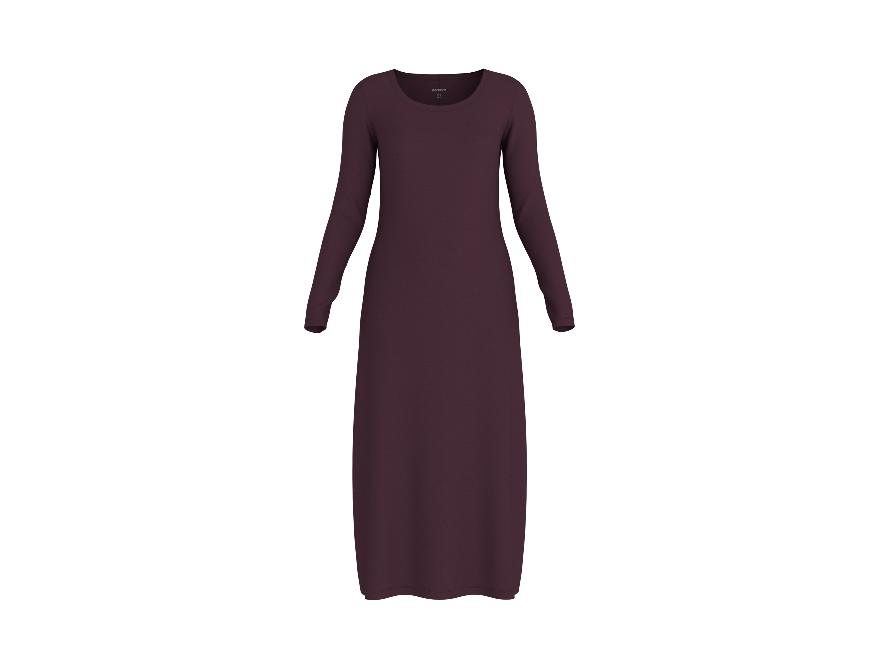 ESMARA® Damska sukienka midi (Lila, L(44/46))