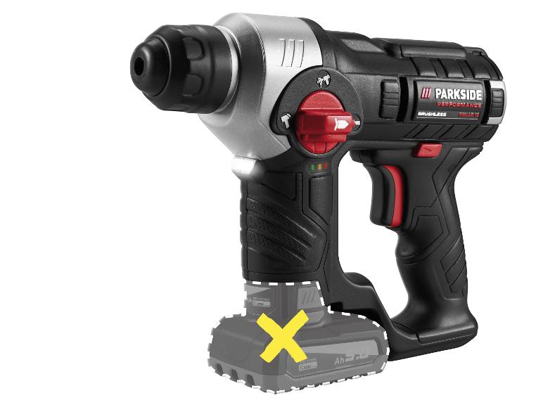 Parkside Performance Akumulatorowa młotowiertarka 12 V (bez akumulatora i ładowarki)