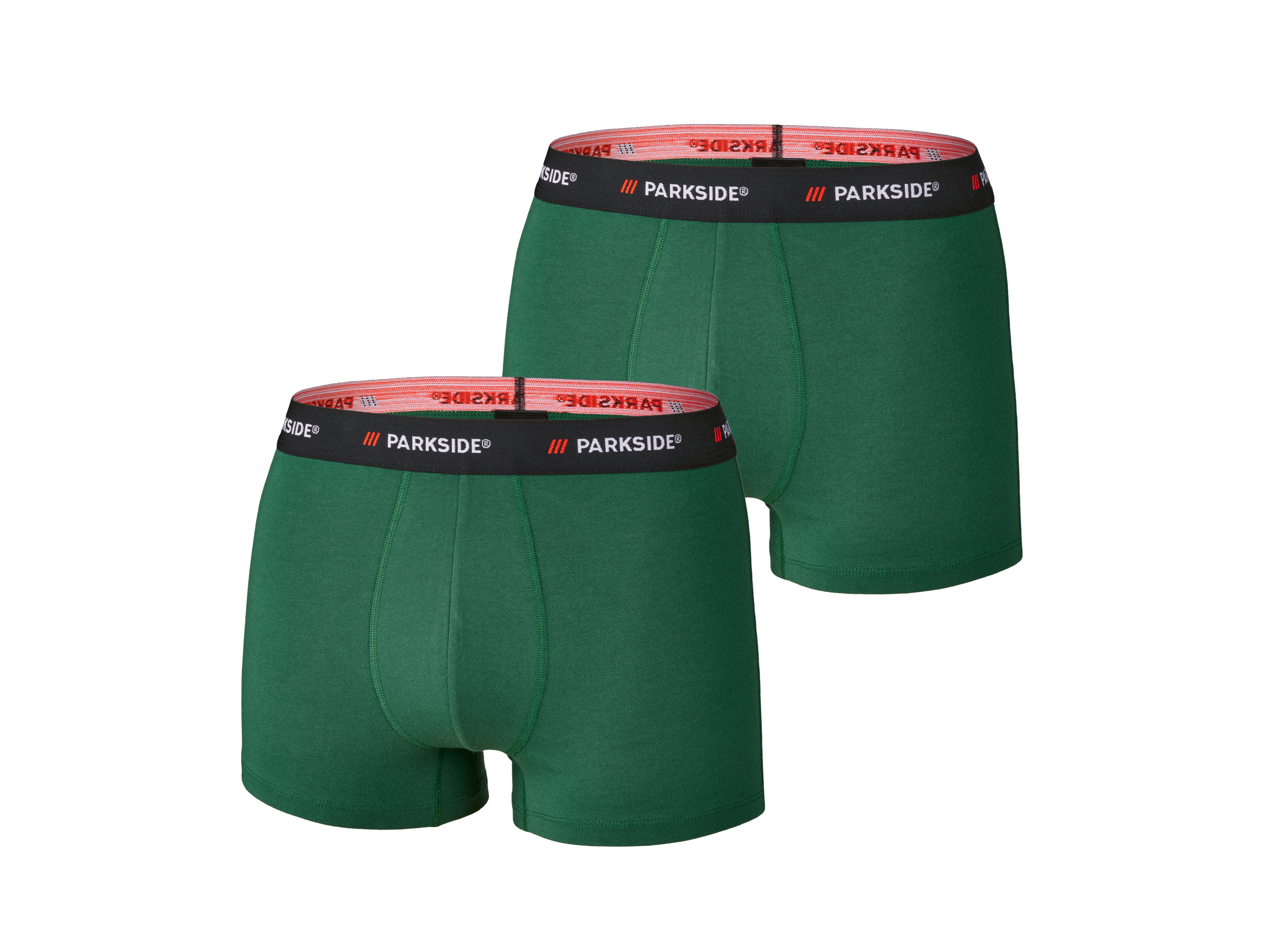 PARKSIDE® Bokserki męskie, 2 pary (Zielony, 5/M)