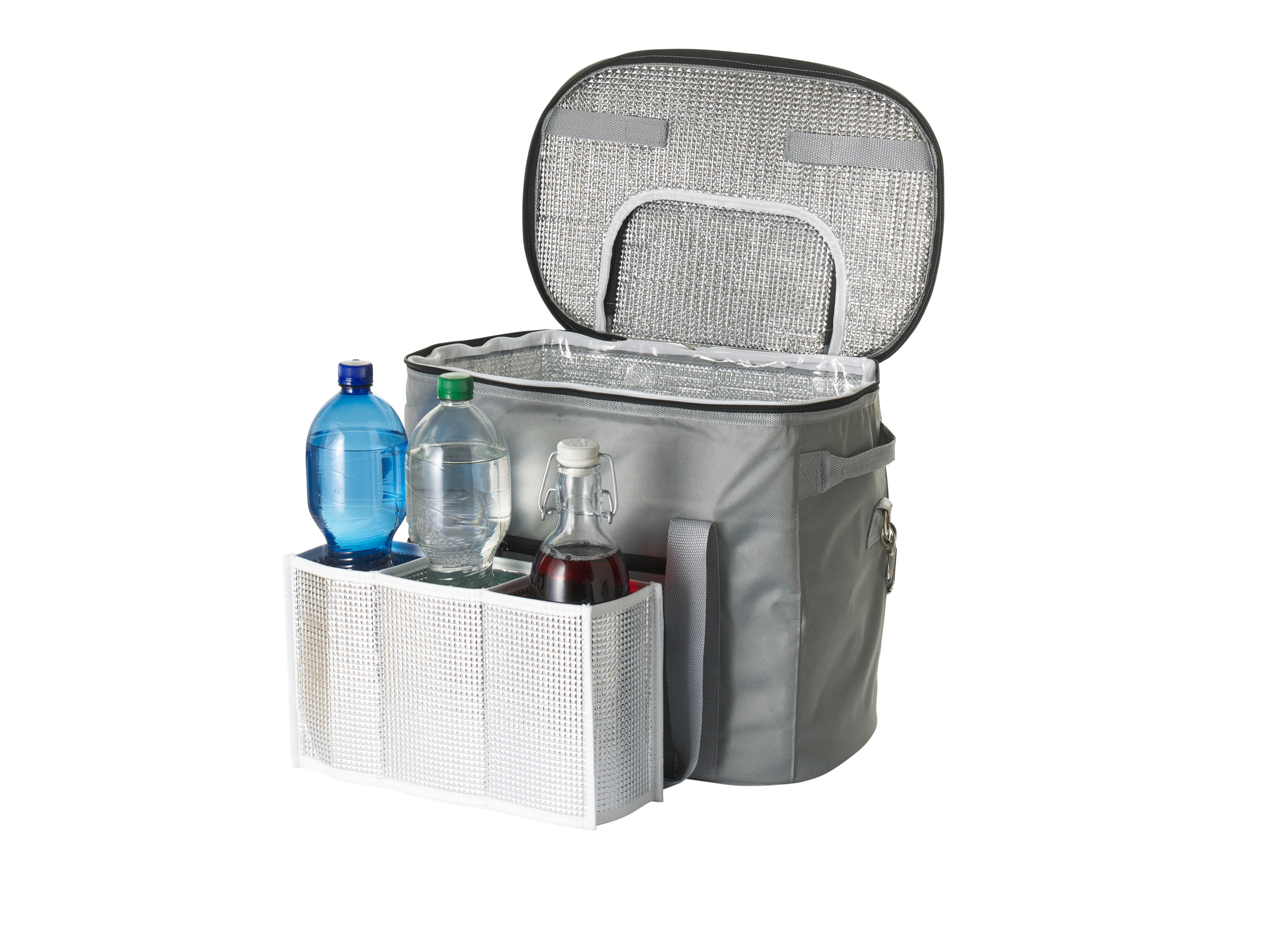 CRIVIT Torba termiczna / Torba termiczna na skrzynkę piwa (Szary)