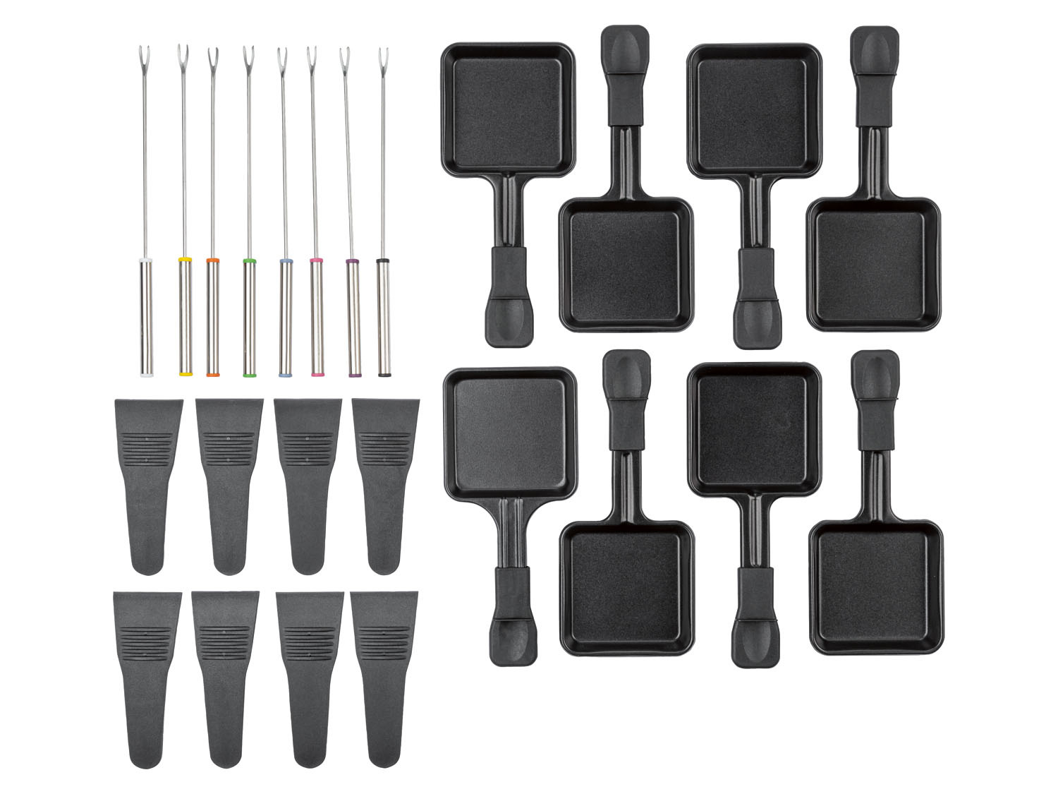 SILVERCREST® KITCHEN TOOLS Grill do fondue i raclette, 1,6 l niska