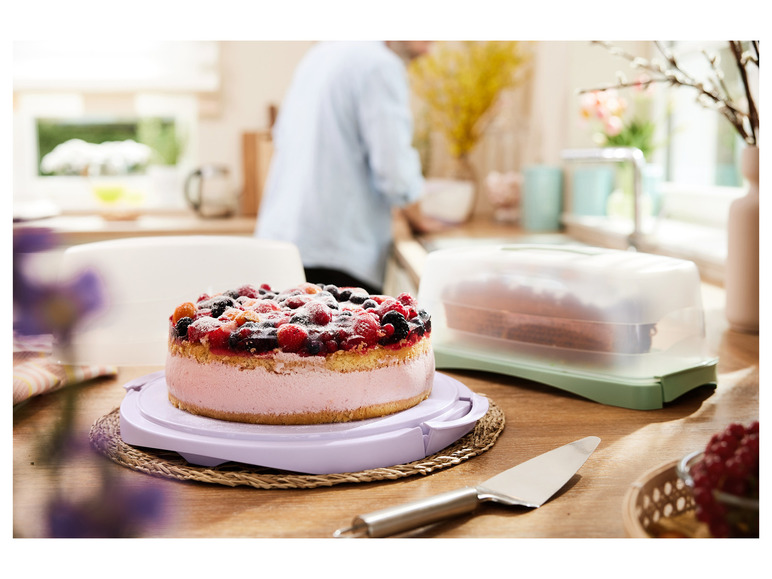 Pełny ekran: ERNESTO® Pojemnik na tort/ciasto, z zabezpieczającym zamknięciem - zdjęcie 3