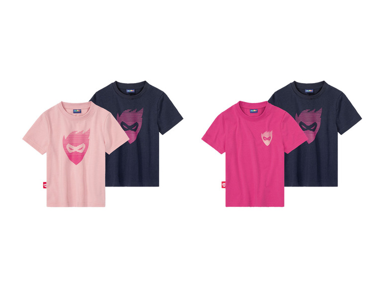 Pełny ekran: lupilu® T-shirty funkcyjne dziewczęce, 2 sztuki - zdjęcie 1