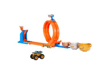 Hot Wheels Tor samochodowy z pętlą Monster Trucks Loop