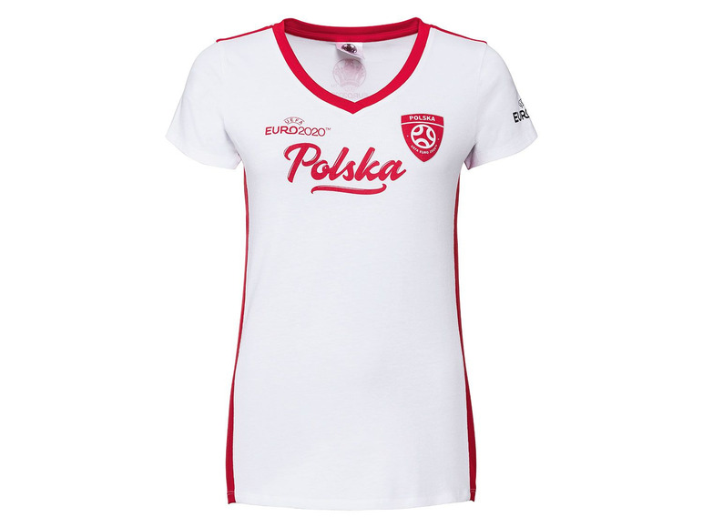 Pełny ekran: Koszulka piłkarska damska Polska UEFA Euro 2020, 1 sztuka - zdjęcie 2