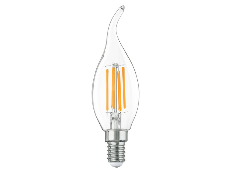 Pełny ekran: LIVARNO LUX® Żarówka filamentowa LED E27 / E14, 3 sztuki, 1 zestaw - zdjęcie 5