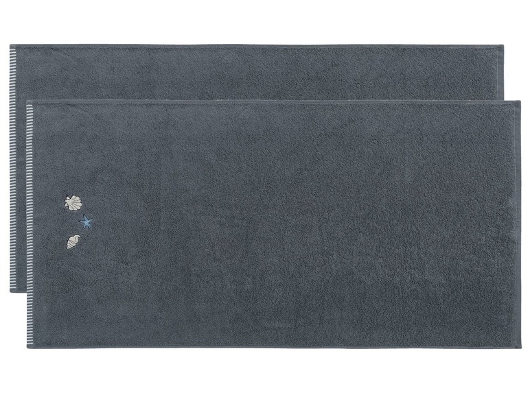 Pełny ekran: MIOMARE® Ręcznik frotte 50 x 100 cm, 2 sztuki - zdjęcie 2