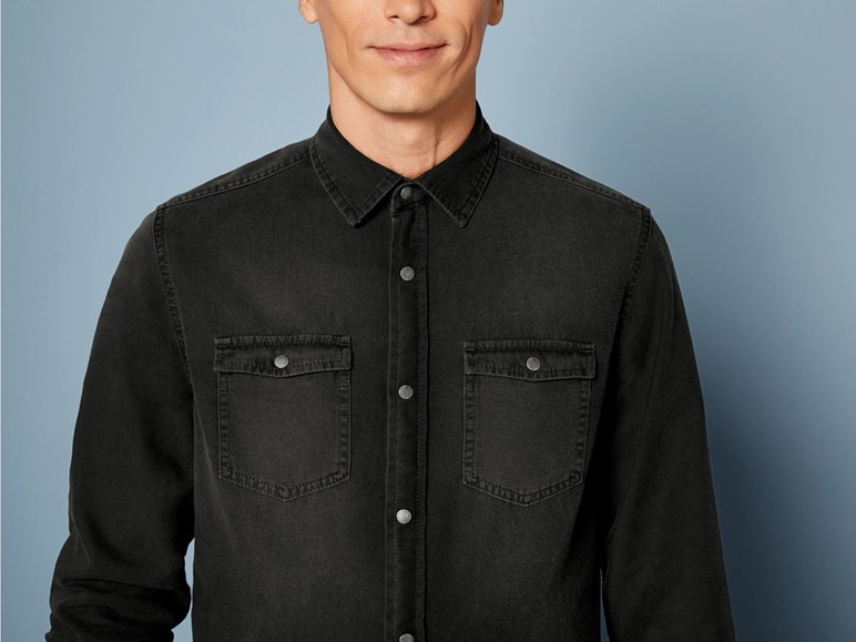 Pełny ekran: LIVERGY® Koszula męska jeansowa - zdjęcie 9